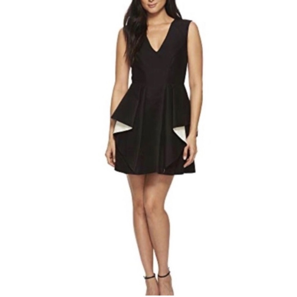 Halston Heritage mini dress.